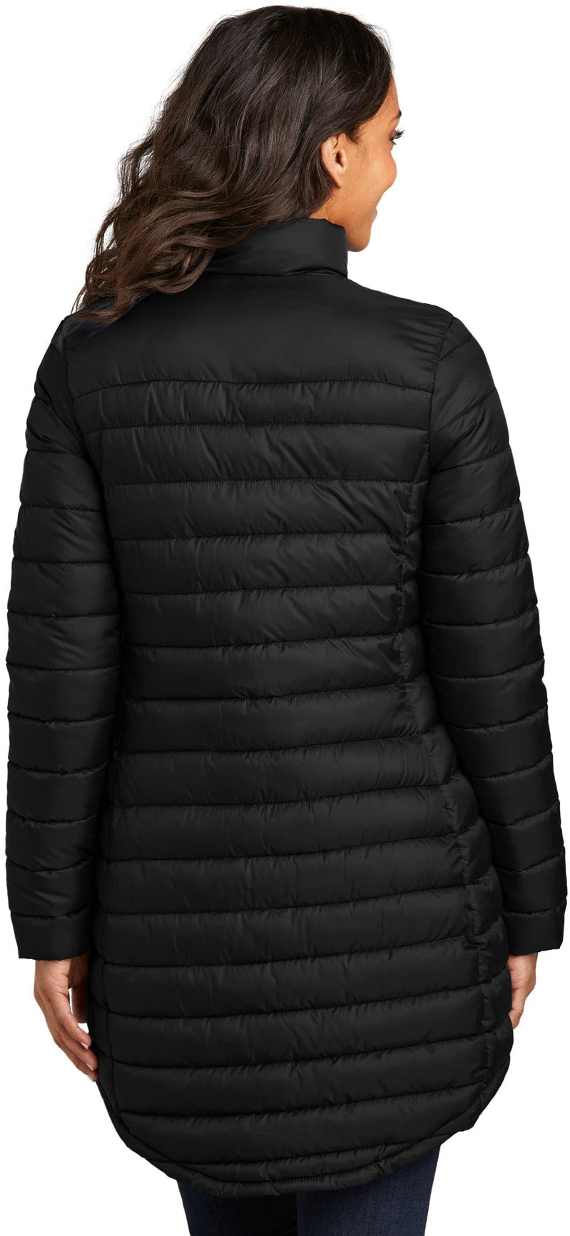 Port Authority Ladies Horizon Puffy Long Jacket 5 Port Authority Ladies Horizon Puffy Long Jacket - Image 5