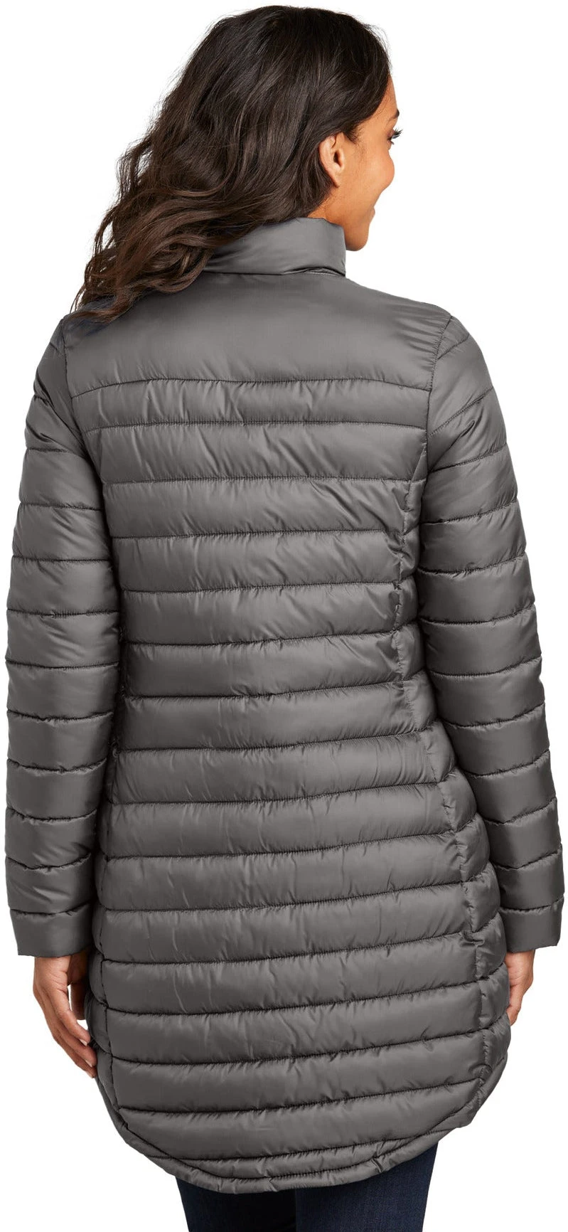 Port Authority Ladies Horizon Puffy Long Jacket 9 Port Authority Ladies Horizon Puffy Long Jacket - Image 9