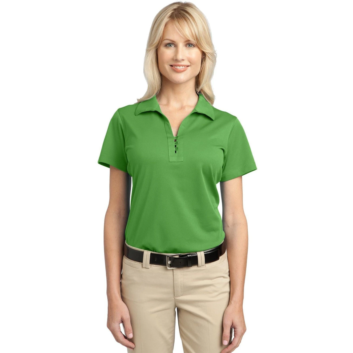 CLOSEOUT - Port Authority Ladies Tech Pique Polo 1 CLOSEOUT - Port Authority Ladies Tech Pique Polo