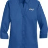 Port Authority Ladies 3/4 Sleeve SuperPro Twill Shirt