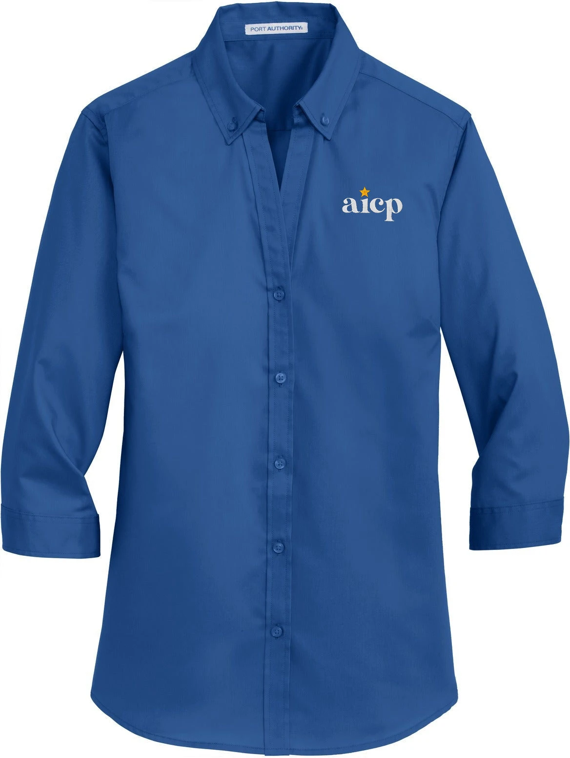 Port Authority Ladies 3/4 Sleeve SuperPro Twill Shirt 1 Port Authority Ladies 3/4 Sleeve SuperPro Twill Shirt