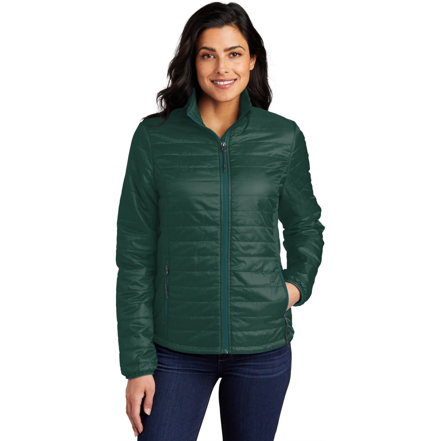 CLOSEOUT - Port Authority Ladies Packable Puffy Jacket 1 CLOSEOUT - Port Authority Ladies Packable Puffy Jacket