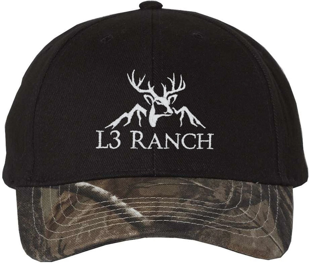 Kati Solid Crown With Camo Visor Cap 1 Kati Solid Crown With Camo Visor Cap