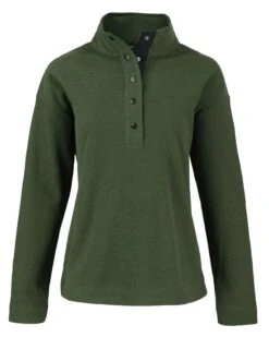 Cutter & Buck Hunts Point Eco Textured Fleece Recycled Ladies Snap Pullover 9 Cutter & Buck Hunts Point Eco Textured Fleece Recycled Ladies Snap Pullover -Thread Logic Store LCK00180 PLO MANN HG