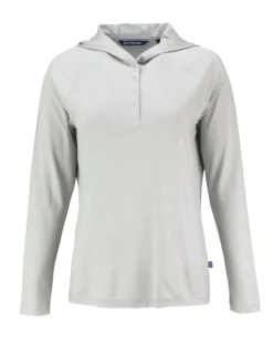 OUTLET-Cutter & Buck Coastline Epic Comfort Eco Recycled Ladies Hooded Shirt 14 OUTLET-Cutter & Buck Coastline Epic Comfort Eco Recycled Ladies Hooded Shirt -Thread Logic Store LCK00184 CNC MANN HG scaled