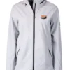 OUTLET-Cutter & Buck Vapor Water Repellent Stretch Ladies Full Zip Rain Jacket