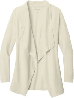Port Authority Ladies Breakwater Open Cardigan -Thread Logic Store LK820 parchment flat front 58585c8e f3ba 4bef ac7f 172d18f07a64