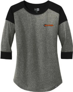 New Era Ladies Heritage 3/4-Sleeve Baseball Raglan Tee