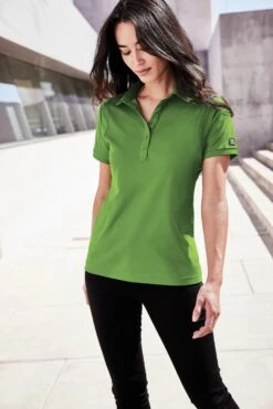 OUTLET-OGIO Ladies Jewel Polo 22 OUTLET-OGIO Ladies Jewel Polo -Thread Logic Store LOG101 Gridiron Green Model 0158