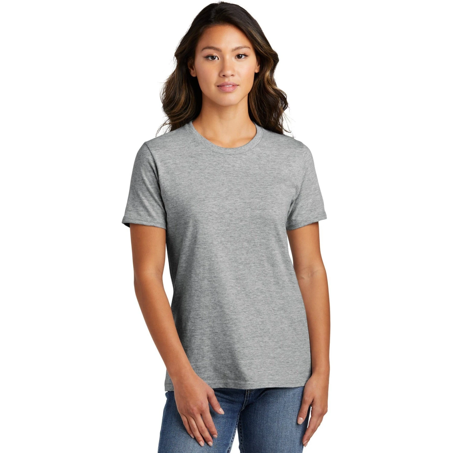 CLOSEOUT - Port & Company Ladies Ring Spun Cotton Tee 2 CLOSEOUT - Port & Company Ladies Ring Spun Cotton Tee - Image 2