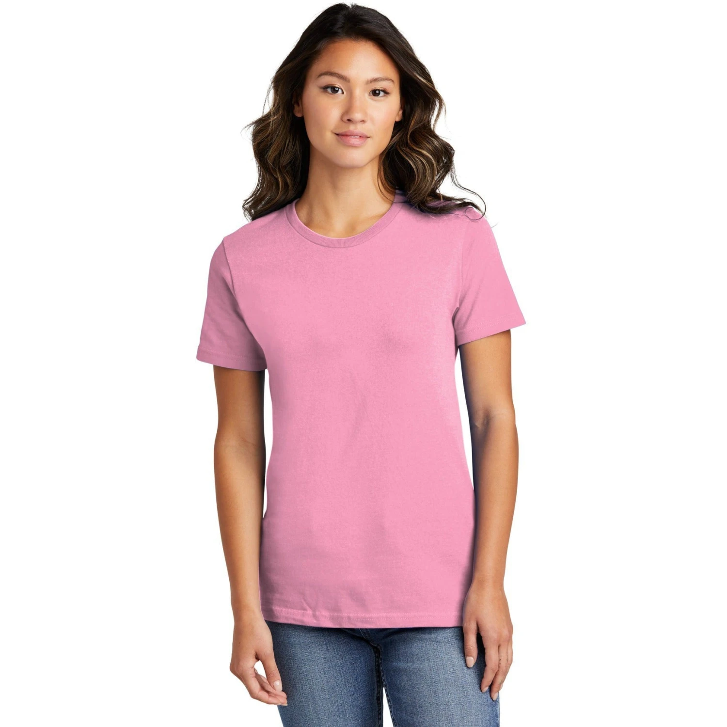 CLOSEOUT - Port & Company Ladies Ring Spun Cotton Tee 3 CLOSEOUT - Port & Company Ladies Ring Spun Cotton Tee - Image 3