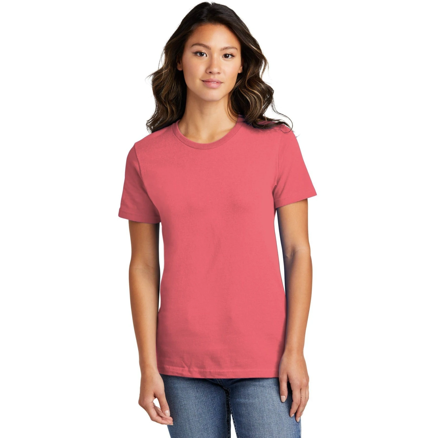 CLOSEOUT - Port & Company Ladies Ring Spun Cotton Tee 5 CLOSEOUT - Port & Company Ladies Ring Spun Cotton Tee - Image 5