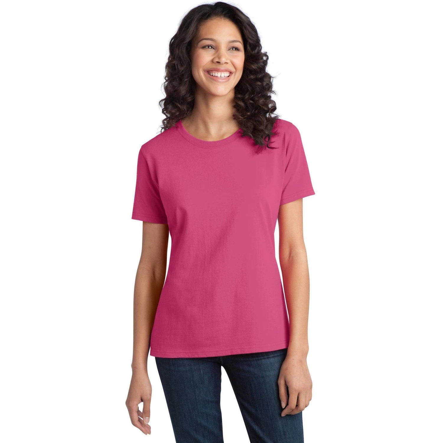 CLOSEOUT - Port & Company Ladies Ring Spun Cotton Tee 12 CLOSEOUT - Port & Company Ladies Ring Spun Cotton Tee - Image 12
