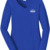 Port & Company Ladies Long Sleeve Fan Favorite V-Neck Tee