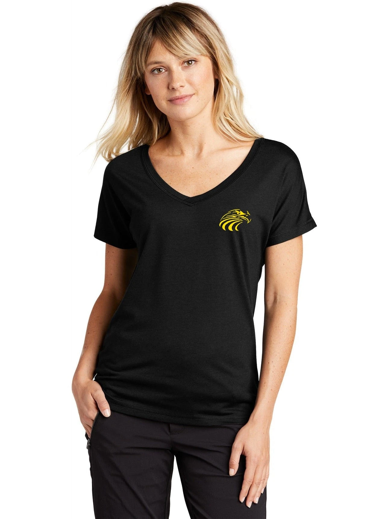 Sport-Tek Ladies Posicharge Tri-Blend Wicking Dolman Tee 1 Sport-Tek Ladies Posicharge Tri-Blend Wicking Dolman Tee
