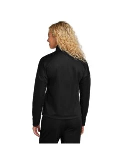Sport-Tek Ladies Travel Full-Zip Jacket -Thread Logic Store LST800 BlackBlack Model Back
