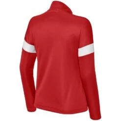 Sport-Tek Ladies Travel Full-Zip Jacket -Thread Logic Store LST800 DeepRedWhite Form Back