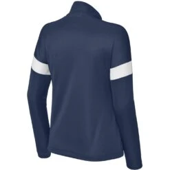 Sport-Tek Ladies Travel Full-Zip Jacket -Thread Logic Store LST800 TrueNavyWhite Form Back