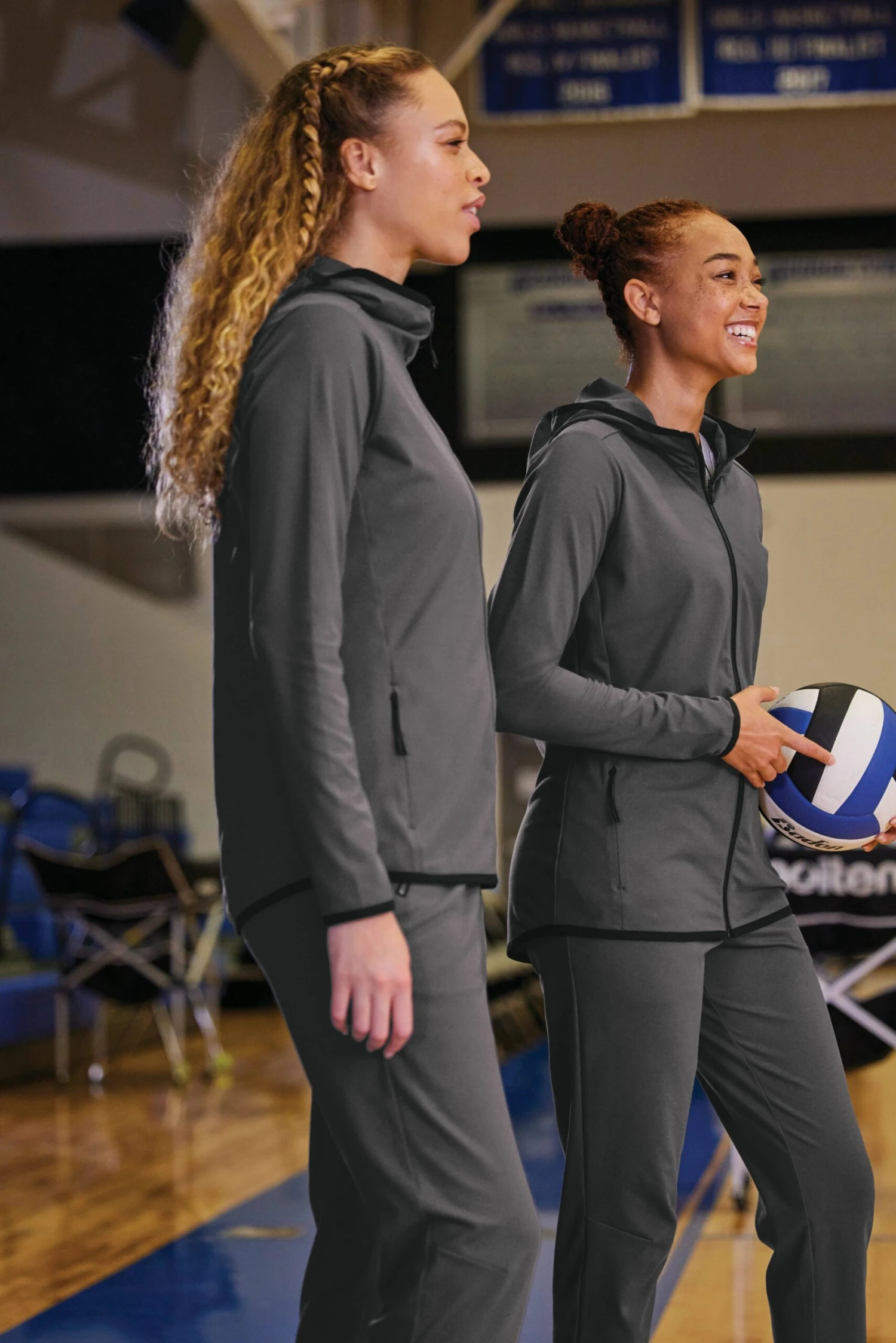 Sport-Tek Ladies Circuit Hooded Full-Zip 2 Sport-Tek Ladies Circuit Hooded Full-Zip - Image 2