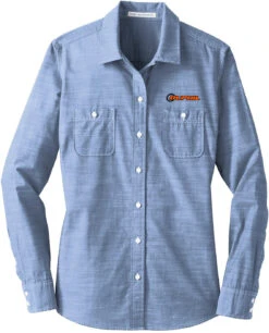 Port Authority Ladies Slub Chambray Shirt