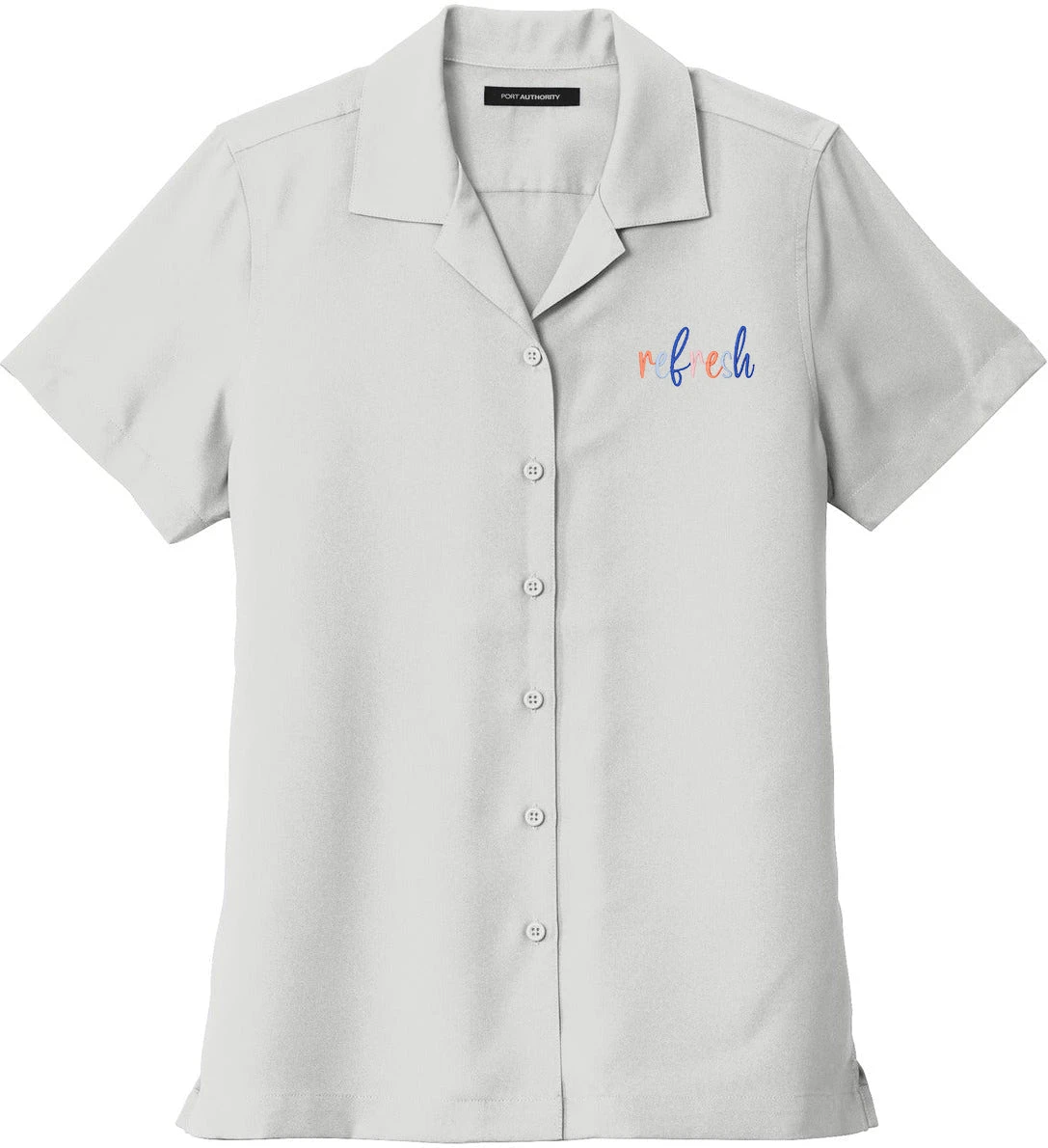 Port Authority Ladies Short Sleeve Performance Staff Shirt 1 Port Authority Ladies Short Sleeve Performance Staff Shirt