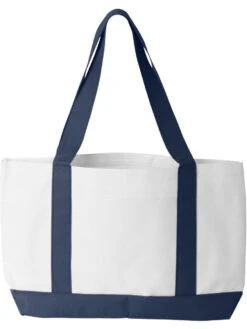 Liberty Bags P&O Cruiser Tote -Thread Logic Store Liberty Bags PO Cruiser Tote WhiteNavy 13