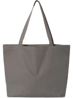 Liberty Bags Pigment-Dyed Premium Canvas Tote -Thread Logic Store Liberty Bags Pigment Dyed Premium Canvas Tote Grey 4