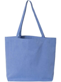 Liberty Bags Pigment-Dyed Premium Canvas Tote -Thread Logic Store Liberty Bags Pigment Dyed Premium Canvas Tote Periwinkle Blue 7