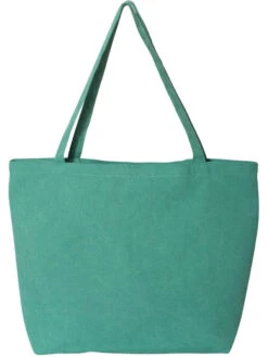 Liberty Bags Pigment-Dyed Premium Canvas Tote -Thread Logic Store Liberty Bags Pigment Dyed Premium Canvas Tote Seafoam Green 13