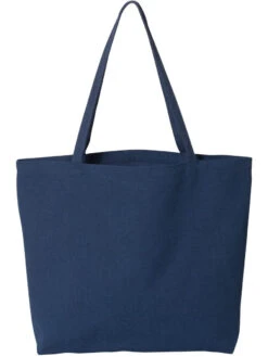Liberty Bags Pigment-Dyed Premium Canvas Tote -Thread Logic Store Liberty Bags Pigment Dyed Premium Canvas Tote Washed Navy 19