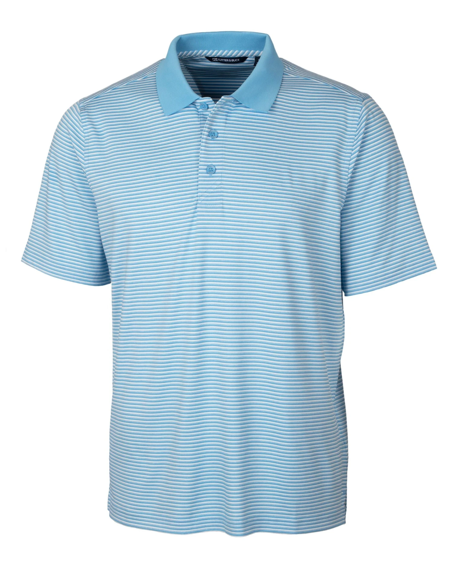 Cutter & Buck Tall Forge Tonal Stripe Stretch Polo 2 Cutter & Buck Tall Forge Tonal Stripe Stretch Polo - Image 2