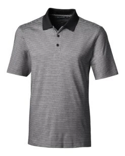 Cutter & Buck Tall Forge Tonal Stripe Stretch Polo 11 Cutter & Buck Tall Forge Tonal Stripe Stretch Polo -Thread Logic Store MCK00113 BL MANN HG
