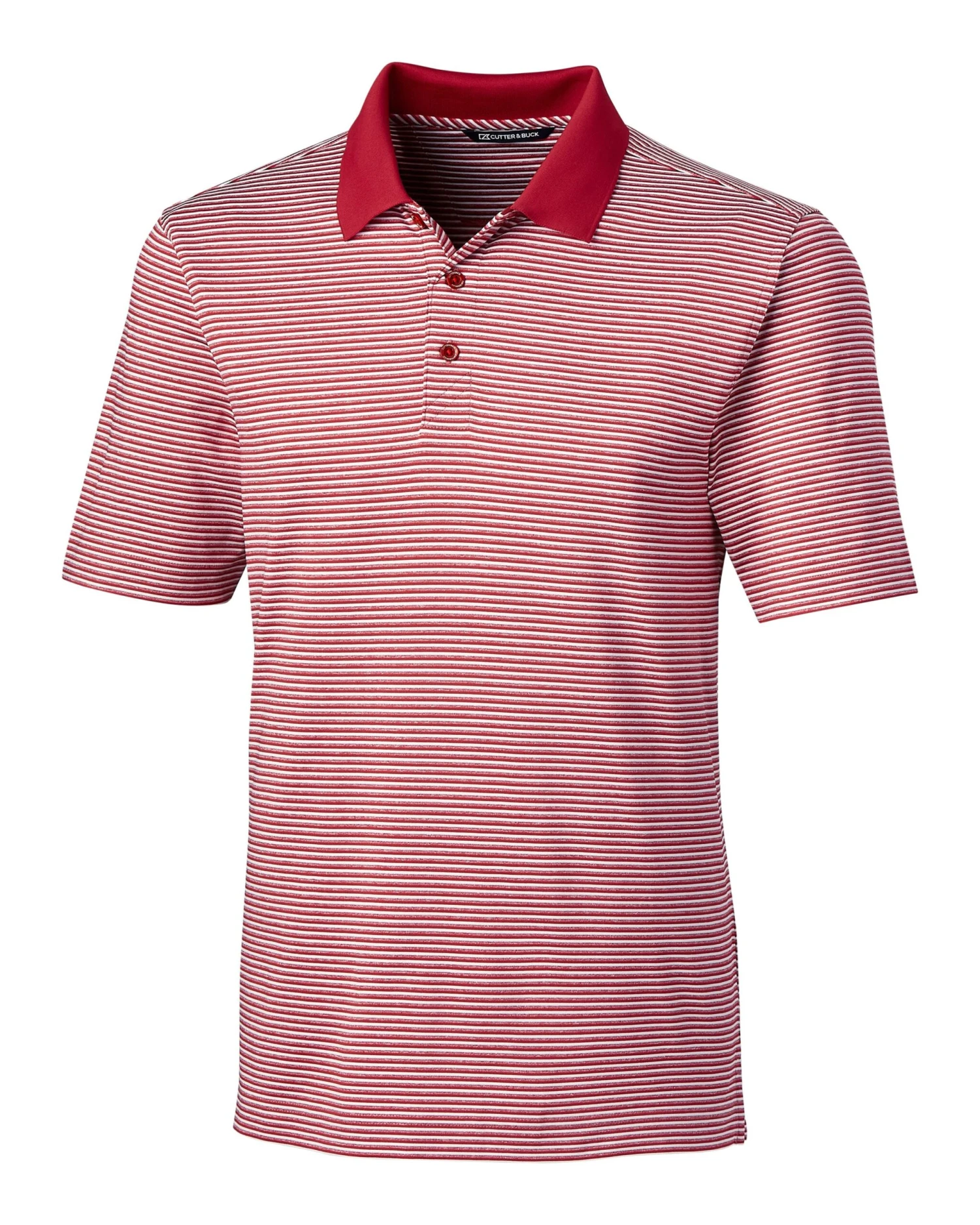Cutter & Buck Tall Forge Tonal Stripe Stretch Polo 4 Cutter & Buck Tall Forge Tonal Stripe Stretch Polo - Image 4