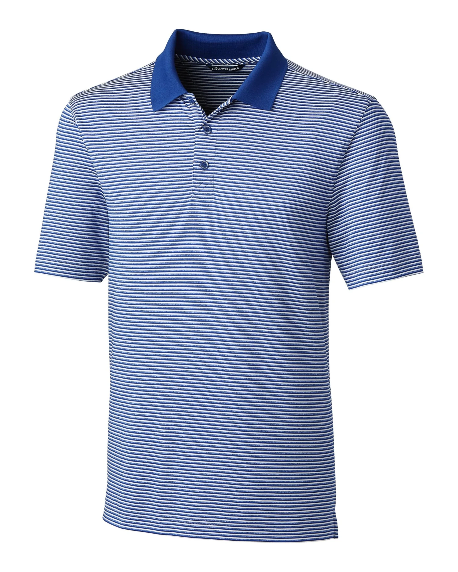 Cutter & Buck Tall Forge Tonal Stripe Stretch Polo 9 Cutter & Buck Tall Forge Tonal Stripe Stretch Polo - Image 9