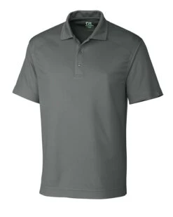 Cutter & Buck CB Drytec Genre Textured Solid Polo -Thread Logic Store MCK00291 EG MANN HG