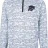 Cutter & Buck Traverse Camo Print Half Zip