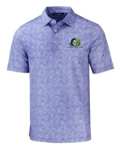 Cutter & Buck Pike Constellation Print Stretch Polo