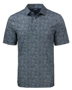 Cutter & Buck Pike Constellation Print Stretch Polo -Thread Logic Store MCK01133 BL MANN HG