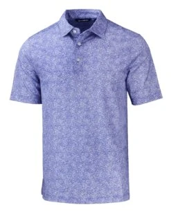 Cutter & Buck Pike Constellation Print Stretch Polo -Thread Logic Store MCK01133 HYC MANN HG