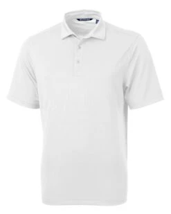 OUTLET-Cutter & Buck Tall Virtue Eco Pique Recycled Polo 19 OUTLET-Cutter & Buck Tall Virtue Eco Pique Recycled Polo -Thread Logic Store MCK01144 WH MANN HG