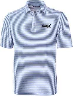 Cutter & Buck Virtue Eco Pique Stripe Recycled Polo