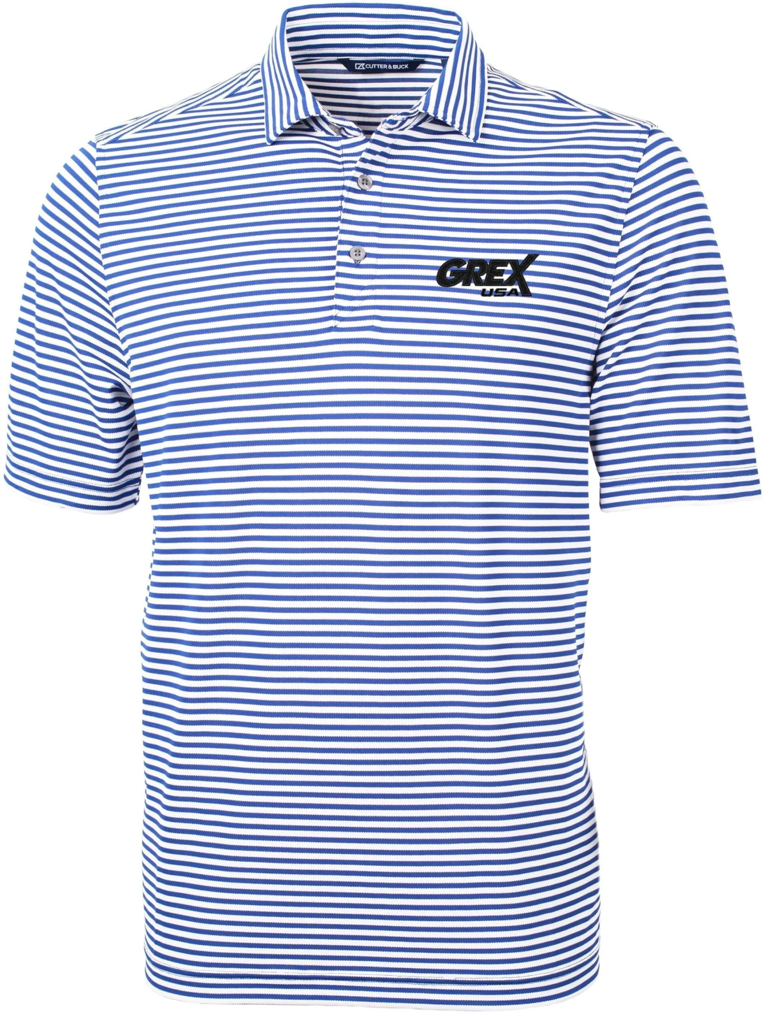 Cutter & Buck Virtue Eco Pique Stripe Recycled Polo 1 Cutter & Buck Virtue Eco Pique Stripe Recycled Polo
