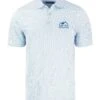 Cutter & Buck Pike Eco Symmetry Print Stretch Recycled Polo