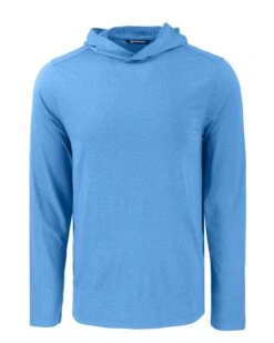 Cutter & Buck Coastline Epic Comfort Eco Recycled Hooded Shirt 22 Cutter & Buck Coastline Epic Comfort Eco Recycled Hooded Shirt -Thread Logic Store MCK01330 DG MANN HG