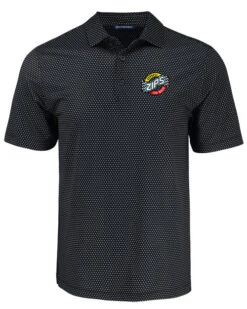 Cutter & Buck Pike Eco Shadow Check Print Recycled Tall Polo