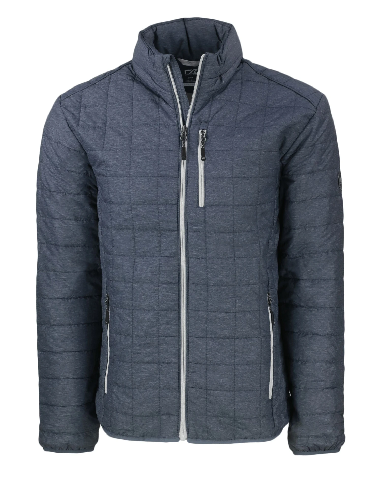 Cutter & Buck Tall Rainier PrimaLoft Eco Insulated Puffer Jacket 2 Cutter & Buck Tall Rainier PrimaLoft Eco Insulated Puffer Jacket - Image 2