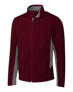 Cutter & Buck Navigate Softshell Full Zip Jacket 10 Cutter & Buck Navigate Softshell Full Zip Jacket -Thread Logic Store MCO00038 BRD MANN HG