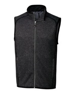 OUTLET-Cutter & Buck Mainsail Sweater-Knit Full Zip Vest