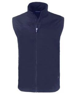 OUTLET-Cutter & Buck Tall Charter Eco Full-Zip Vest 7 OUTLET-Cutter & Buck Tall Charter Eco Full-Zip Vest -Thread Logic Store MCO00083 NVBU MANN HG