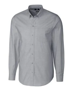 OUTLET-Cutter & Buck Stretch Oxford Long Sleeve Dress Shirt